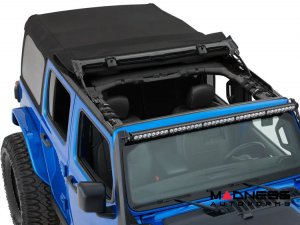 Jeep Wrangler JL Soft Top - Supertop Squareback by Bestop - Black Twill